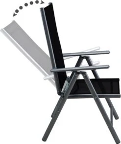 Tuinset 4 + 1 Klapstoelen Tuintafel – Aluminium 80x80cm - Grijs 26 Tuinset 4 + 1 Klapstoelen Tuintafel – Aluminium 80x80cm - Grijs -Tuinmeubel Winkel 1015x1200 1