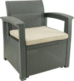 MaxxGarden Rattan Loungeset - 4 Persoons Zithoek - Design Wicker Tuinset -Tuinmeubel Winkel 1103x1200 3