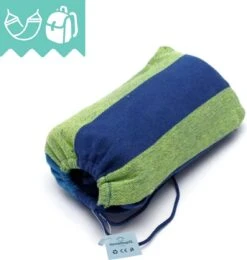 Dubbele Hangmat Blauw - 1 Of 2 Persoons - Lig Oppervlak 190x150cm - Lengte 260cm -Tuinmeubel Winkel 1138x1200 1