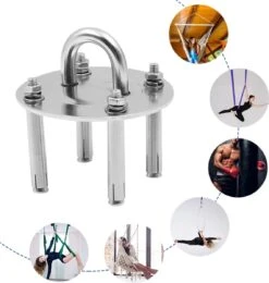 IBright Hangstoel Bevestigingsset - Schommelstoel Ophangsysteem - RVS - Bokszak - Plafondhaak - Plafond Ophanghaak 9 IBright Hangstoel Bevestigingsset - Schommelstoel Ophangsysteem - RVS - Bokszak - Plafondhaak - Plafond Ophanghaak -Tuinmeubel Winkel 1138x1200