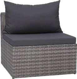 VidaXL 3-delige Loungeset Met Kussens Poly Rattan Grijs 12 VidaXL 3-delige Loungeset Met Kussens Poly Rattan Grijs -Tuinmeubel Winkel 1165x1200 1
