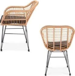 Casaria Polyrotan Kuipstoel Bali - Met Kussens – 2 Stuks 11 Casaria Polyrotan Kuipstoel Bali - Met Kussens – 2 Stuks -Tuinmeubel Winkel 1175x1200 1