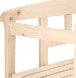 Merkloos Springos Tuinbank | Tuinbankje | Zitbank Buiten | Naaldhout | 119 X 78 X 45 Cm | Licht -Tuinmeubel Winkel 1183x1200 1