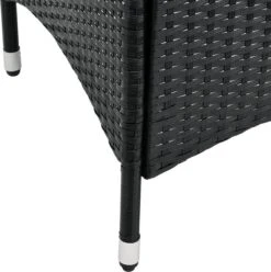 Polyrotan Balkonset - Bayamo - 3-delig - Zwart 14 Polyrotan Balkonset - Bayamo - 3-delig - Zwart -Tuinmeubel Winkel 1194x1200 4