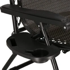 Springos Tuinstoel | Ligstoel | Opvouwbaar | Verstelbaar | Ergonomische Hoofdsteun | Bruin / Zwart -Tuinmeubel Winkel 1198x1200 1