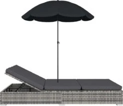 Prolenta Premium - Loungebed Met Parasol Poly Rattan Grijs -Tuinmeubel Winkel 1200x1040 2
