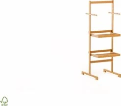 Bistro Set Hout Balkonset FSC – Patio Set Tuin – Houten Frans Tuinsetje – Kleine Tuinset – Complete Kleine Balkon Tafelset Met Gratis Bijzettafel – Hardhout FSC Balkonstoelen & Balkon Tafel - Tuintafel En Stoelen - Bistroset Van Hout – Balcony Set -Tuinmeubel Winkel 1200x1054