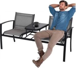 Pro Garden ProGarden Tuinbankje Met Tafel Tweepersoons 7 Pro Garden ProGarden Tuinbankje Met Tafel Tweepersoons -Tuinmeubel Winkel 1200x1081