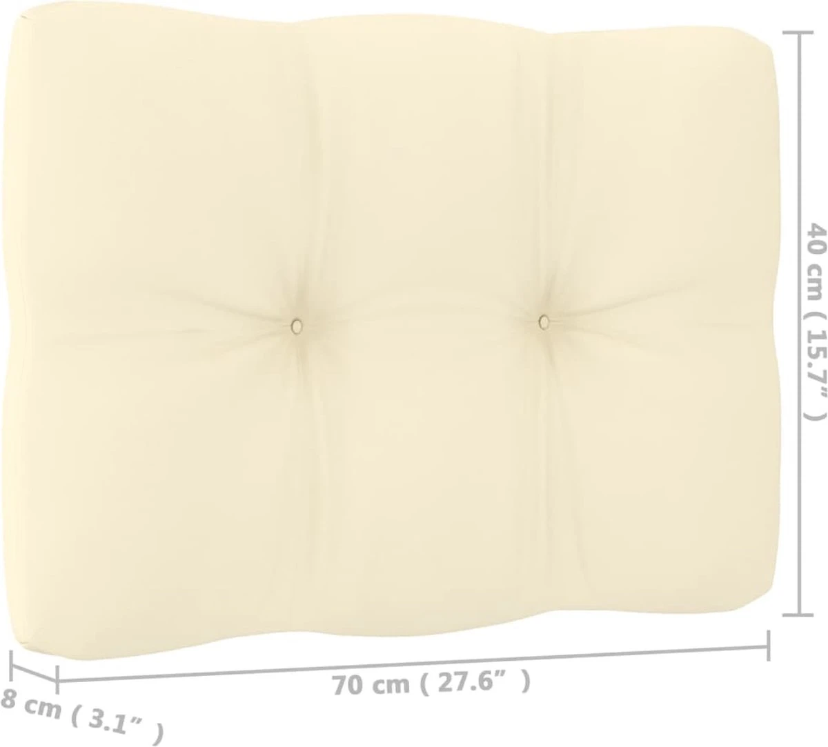 VidaXL 5-delige Loungeset Met Kussens Massief Grenenhout 15 VidaXL 5-delige Loungeset Met Kussens Massief Grenenhout - Afbeelding 15