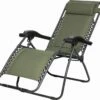 Capture Outdoor, Opklapbare Luxe Ligstoel "Relax RZ-1", Verstelbare Rugleuning, Luxe Armleuningen, Opgespannen Gevoerd Doek, Afneembaar Kussen, …