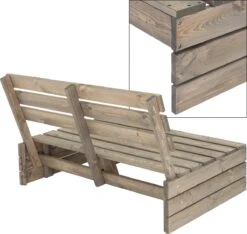 Pro Garden Palletbank - 120 Cm - 2-zits -Tuinmeubel Winkel 1200x1139 1