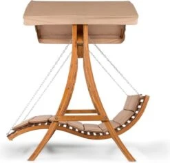 Bermuda Hollywoodschommel Tuinschommelbank 130 Cm 2-zits Zonneluifel -Tuinmeubel Winkel 1200x1145