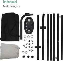 Vita5 Hangmat Met Standaard – 2 Persoons – Incl. Bekerhouder – 205kg Draaggewicht – Grijs 18 Vita5 Hangmat Met Standaard – 2 Persoons – Incl. Bekerhouder – 205kg Draaggewicht – Grijs -Tuinmeubel Winkel 1200x1157 7