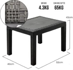 Pro Garden - Tuinset 5-delig Met Kussens -Tuinmeubel Winkel 1200x1160 4