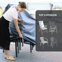 Chefarone Beschermhoes Tuinstoelen - Tuinstoelen Hoes - Tuinmeubelen - Weerbestendig - UV-bescherming - Grijs 12 Chefarone Beschermhoes Tuinstoelen - Tuinstoelen Hoes - Tuinmeubelen - Weerbestendig - UV-bescherming - Grijs -Tuinmeubel Winkel 1200x1190