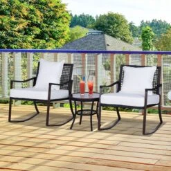 Outsunny Tuinset 7-delig Schommelstoel Set Zitgroep Met Kussens Rotan Bruin 863-030 -Tuinmeubel Winkel 1200x1200 1012