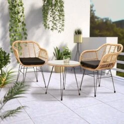 Casaria Tuinset Bali 3 Delig – 1 Tafel/2 Stoelen – Naturel Zwart 14 Casaria Tuinset Bali 3 Delig – 1 Tafel/2 Stoelen – Naturel Zwart -Tuinmeubel Winkel 1200x1200 1046