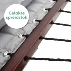 Vita5 Hangmat Met Standaard En Spreidstok – 2 Persoons – Incl. Bekerhouder - Afneembaar Kussen – Uv-bestendig – Lichtgrijs -Tuinmeubel Winkel 1200x1200 1279