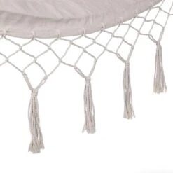 Detex Hangmat Met Franjes - 320x150cm – Belastbaar Tot 300kg Beige -Tuinmeubel Winkel 1200x1200 1294