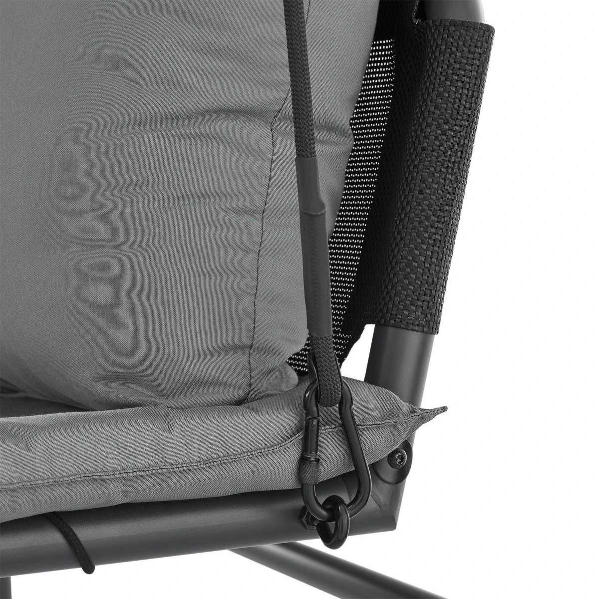 Schommelbank / Ligbank Kassandra - Donkergrijs 8 Schommelbank / Ligbank Kassandra - Donkergrijs - Afbeelding 8