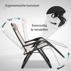 Sens Design Tuinstoel - Ligstoel Tuin - Beige -Tuinmeubel Winkel 1200x1200 214