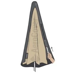 AeroCover Parasolhoes - Zweef Parasols - Grijs - 250x55 Cm (HxB) -Tuinmeubel Winkel 1200x1200 27