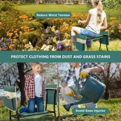 Uten - Kniebankje Tuin - Knie Steun - Tuinkruk Inklapbaar - Kniesteun Tuinieren - Kniekussen - Tot 150 Kg - Groen -Tuinmeubel Winkel 1200x1200 454