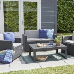 Allibert Lyon Tuintafel - 116x71,5x66/40 Cm - Grafiet 20 Allibert Lyon Tuintafel - 116x71,5x66/40 Cm - Grafiet -Tuinmeubel Winkel 1200x1200 505