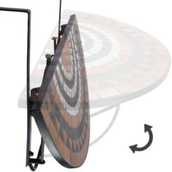 Tectake - Balkontafel Mozaïek Klapbaar - 402774 -Tuinmeubel Winkel 1200x1200 513