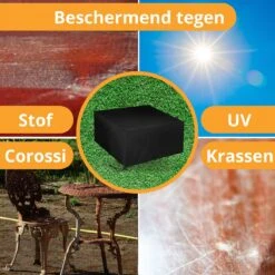 Beschermhoes Tuinmeubelen - Tuintafel - Loungeset - Tuinset - 213x132x74 Cm -Tuinmeubel Winkel 1200x1200 6