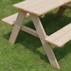 MaxxGarden Kinder Picknicktafel - 90x79x50cm - Hout -Tuinmeubel Winkel 1200x1200 648