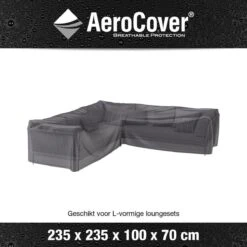 Aerocover Loungesethoes - L-vorm - L 255 X L 255 X B 100 X H 70 Cm -Tuinmeubel Winkel 1200x1200 65