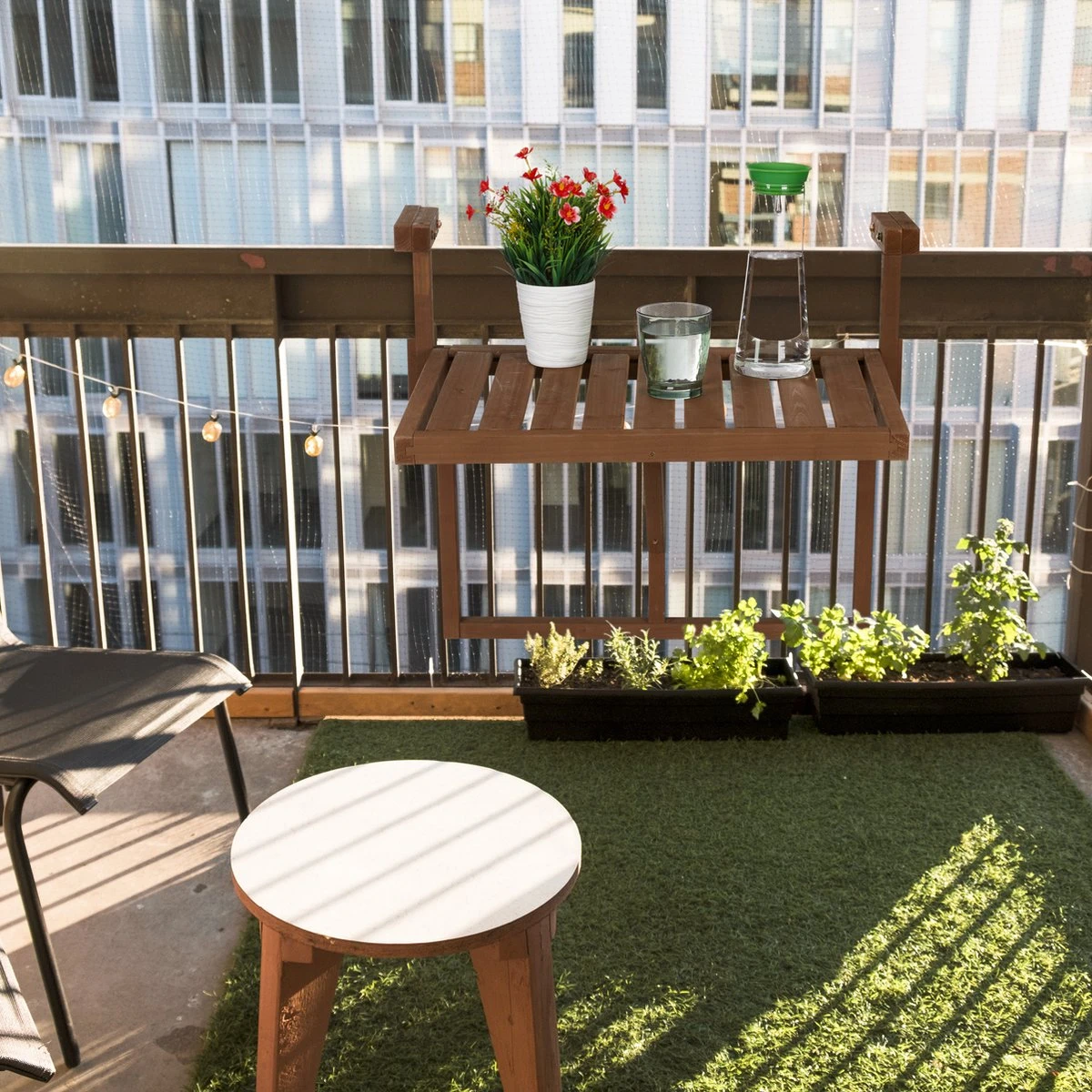 Relaxdays Balkontafel Inklapbaar - Klaptafel Balkon - Tafel Reling - Hangtafel Hout 14 Relaxdays Balkontafel Inklapbaar - Klaptafel Balkon - Tafel Reling - Hangtafel Hout - Afbeelding 14