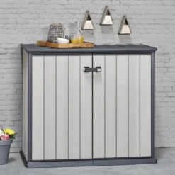 Keter Patio Store Opbergkast - 139,5x77x120cm - Grijs 17 Keter Patio Store Opbergkast - 139,5x77x120cm - Grijs -Tuinmeubel Winkel 1200x1200 717