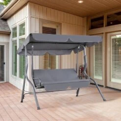 Merkloos Casaria Hollywood Schommel - Antraciet - Incl. Zonnekap 12 Merkloos Casaria Hollywood Schommel - Antraciet - Incl. Zonnekap -Tuinmeubel Winkel 1200x1200 79