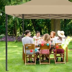 LifeGoods Partytent - 3x4.5 M - Zijwanden - Easy Up - Opvouwbaar - Waterdicht - Draagtas Met Wieltjes - Beige 19 LifeGoods Partytent - 3x4.5 M - Zijwanden - Easy Up - Opvouwbaar - Waterdicht - Draagtas Met Wieltjes - Beige -Tuinmeubel Winkel 1200x1200 819