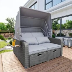 Polyrattan Patio Rieten Meubels Set Voor 2 Personen-Outdoor Rattan Sofa Set Met Intrekbare Luifel-lounge Bank-PE Rotan Loveseat Voor Achtertuin Veranda Tuin Zwembad Balkon-grijs 22 Polyrattan Patio Rieten Meubels Set Voor 2 Personen-Outdoor Rattan Sofa Set Met Intrekbare Luifel-lounge Bank-PE Rotan Loveseat Voor Achtertuin Veranda Tuin Zwembad Balkon-grijs -Tuinmeubel Winkel 1200x1200 84