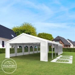 Hoogwaardige Partytent 3x6 M Van 240 G/m² PE Zeil Tuintent Feesttent Waterdicht In Wit 18 Hoogwaardige Partytent 3x6 M Van 240 G/m² PE Zeil Tuintent Feesttent Waterdicht In Wit -Tuinmeubel Winkel 1200x1200 928
