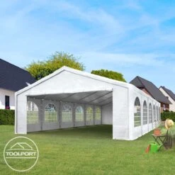 Hoogwaardige Partytent 3x6 M Van 240 G/m² PE Zeil Tuintent Feesttent Waterdicht In Wit 20 Hoogwaardige Partytent 3x6 M Van 240 G/m² PE Zeil Tuintent Feesttent Waterdicht In Wit -Tuinmeubel Winkel 1200x1200 930