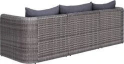 VidaXL 3-delige Loungeset Met Kussens Poly Rattan Grijs 13 VidaXL 3-delige Loungeset Met Kussens Poly Rattan Grijs -Tuinmeubel Winkel 1200x621