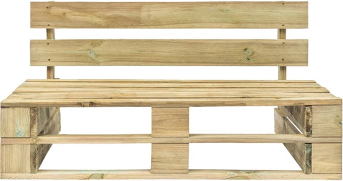 VidaXL Tuinbank Pallet Hout 5 VidaXL Tuinbank Pallet Hout - Afbeelding 5