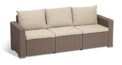 Allibert California Loungeset - 5 Personen - Cappuccino -Tuinmeubel Winkel 1200x642 2