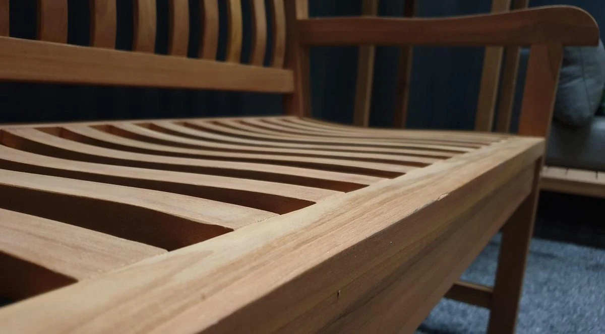 Merkloos TIERRA | Tuinbank Van Teak Comfort Plus + | 150 Cm - 3-Persoons / 3-Zits | Naturel / Original | BONANY Luxe | Geschuurd & Olie Op Waterbasis | Klassiek & Traditioneel | Stevig | Tuinzetel | Bank Voor Tuin 3 Merkloos TIERRA | Tuinbank Van Teak Comfort Plus + | 150 Cm - 3-Persoons / 3-Zits | Naturel / Original | BONANY Luxe | Geschuurd & Olie Op Waterbasis | Klassiek & Traditioneel | Stevig | Tuinzetel | Bank Voor Tuin - Afbeelding 3