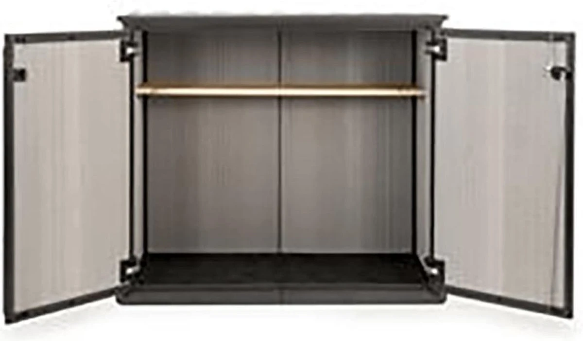 Keter Patio Store Opbergkast - 139,5x77x120cm - Grijs 5 Keter Patio Store Opbergkast - 139,5x77x120cm - Grijs - Afbeelding 5