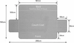 Couch Coat Deken Plaid Grand Foulard - Beschermt De Bank Tegen Honden- En Kattenharen - Dierenkleed -Tuinmeubel Winkel 1200x702