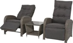 Loungeset Duoset Melia 2 Verstelbare Stoelen + Tafel - Balkonset -Tuinmeubel Winkel 1200x713 3
