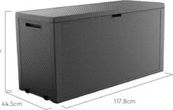 Keter Tuinkussen Opbergbox | 270 L | Tuinkussenbox | Tuinkast | Tuinbox -Tuinmeubel Winkel 1200x764 1