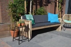 Sanderswoodworks Houten Tuinbank Vlieland - Incl. Kussens - Steigerhout 18 Sanderswoodworks Houten Tuinbank Vlieland - Incl. Kussens - Steigerhout -Tuinmeubel Winkel 1200x794 4