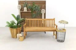 Teak Houten Tuinbank Bison - 150 Cm. -Tuinmeubel Winkel 1200x795 1