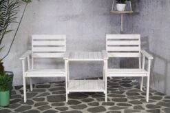Tuinbank - Romeo Tete A Tete - Wit - 170cm 11 Tuinbank - Romeo Tete A Tete - Wit - 170cm -Tuinmeubel Winkel 1200x799 9